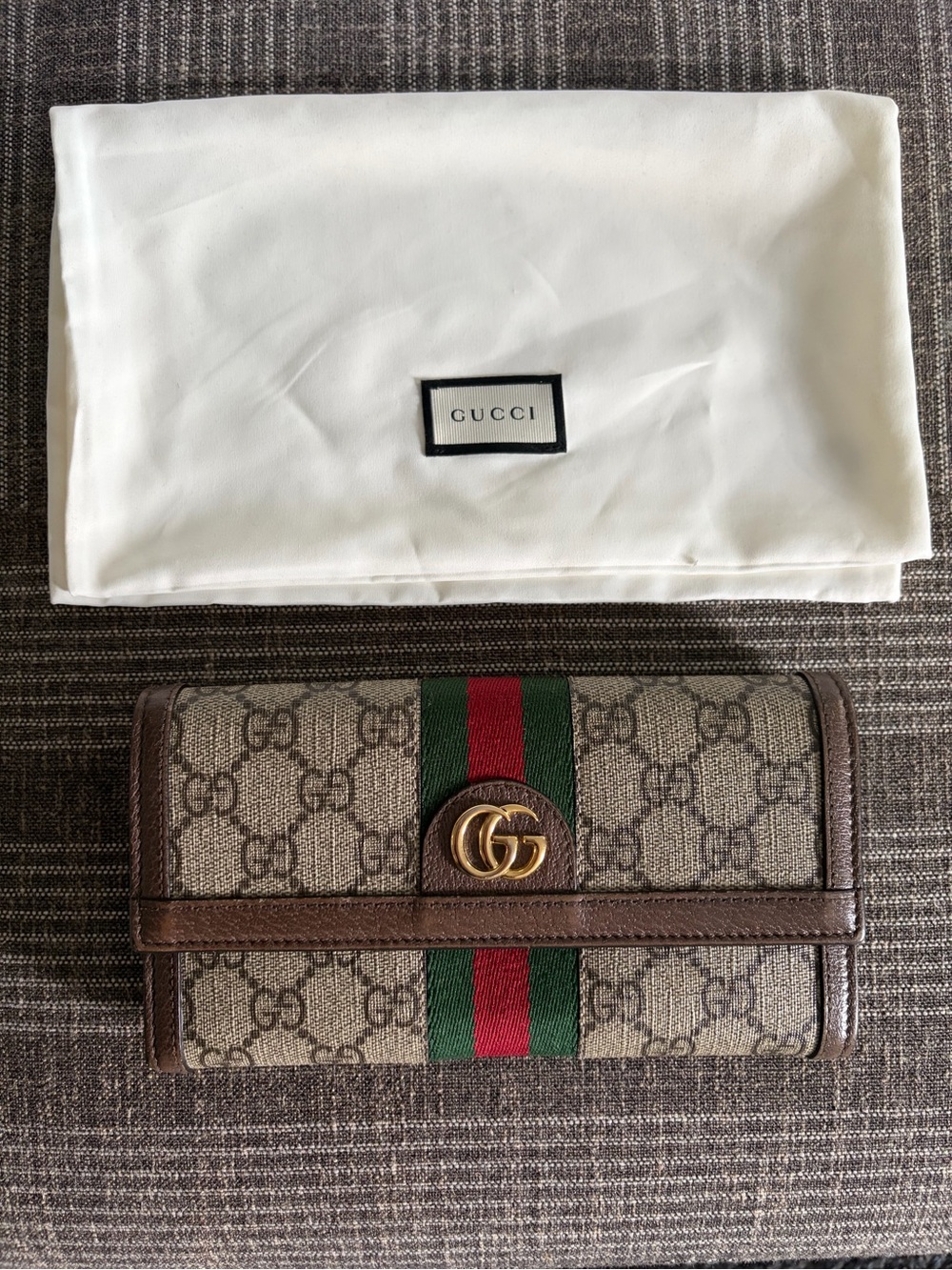Gucci ophidia GG continental wallet
